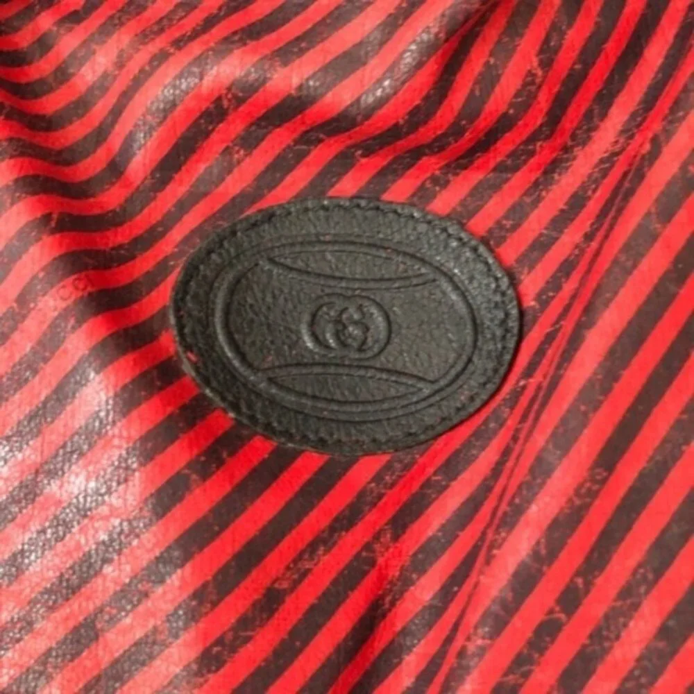 Gucci Vintage Striped Weekender Duffle Bag - Picture 4 of 8